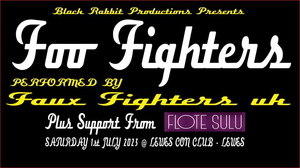 Faux Fighters UK + Flote Sulu