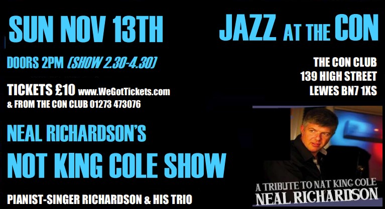 Neal Richardson “Not King Cole” Show