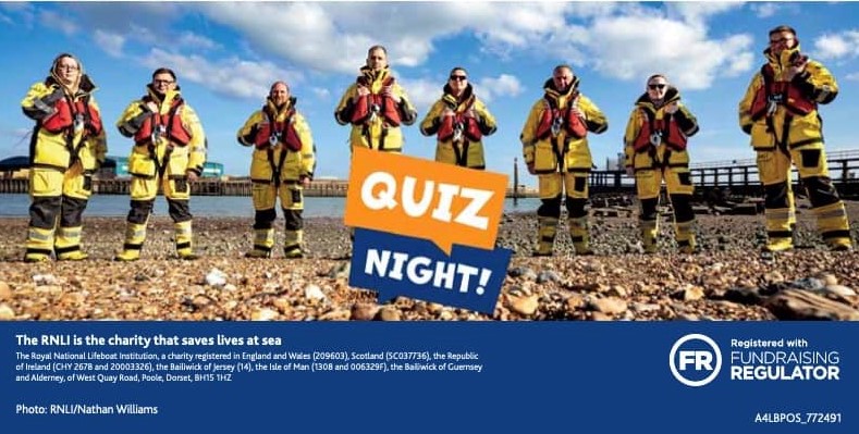 Quiz in aid of the RNLI