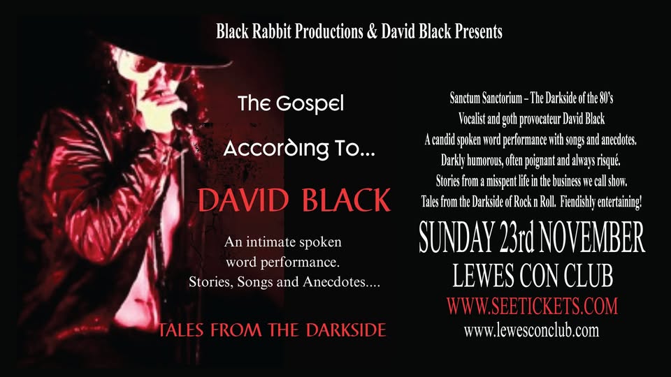 The Gospel According to… David Black (Cancelled)