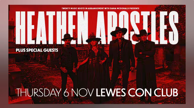 Heathen Apostles (To Be Rescheduled)