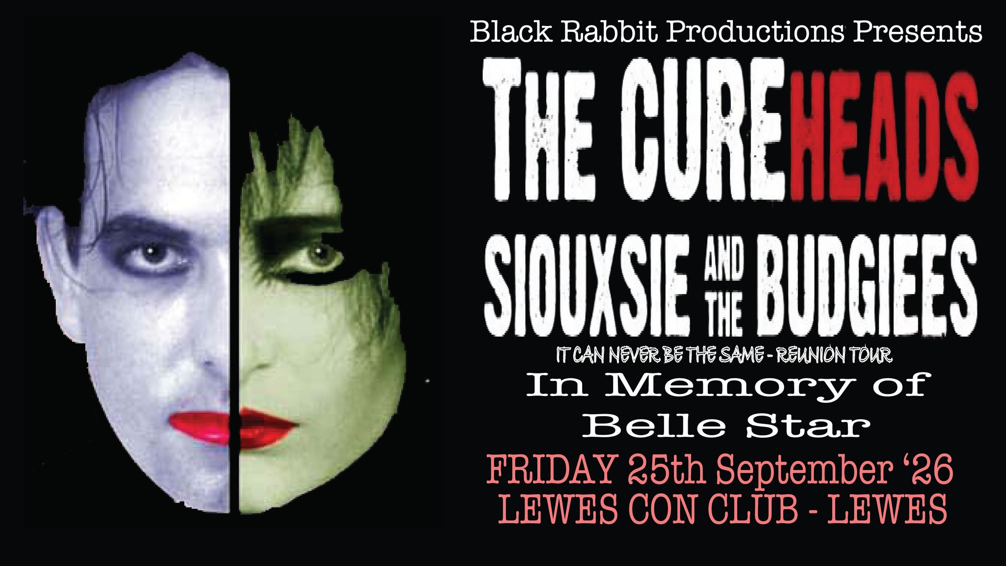 The CureHeads + Siouxie & the Budgiees