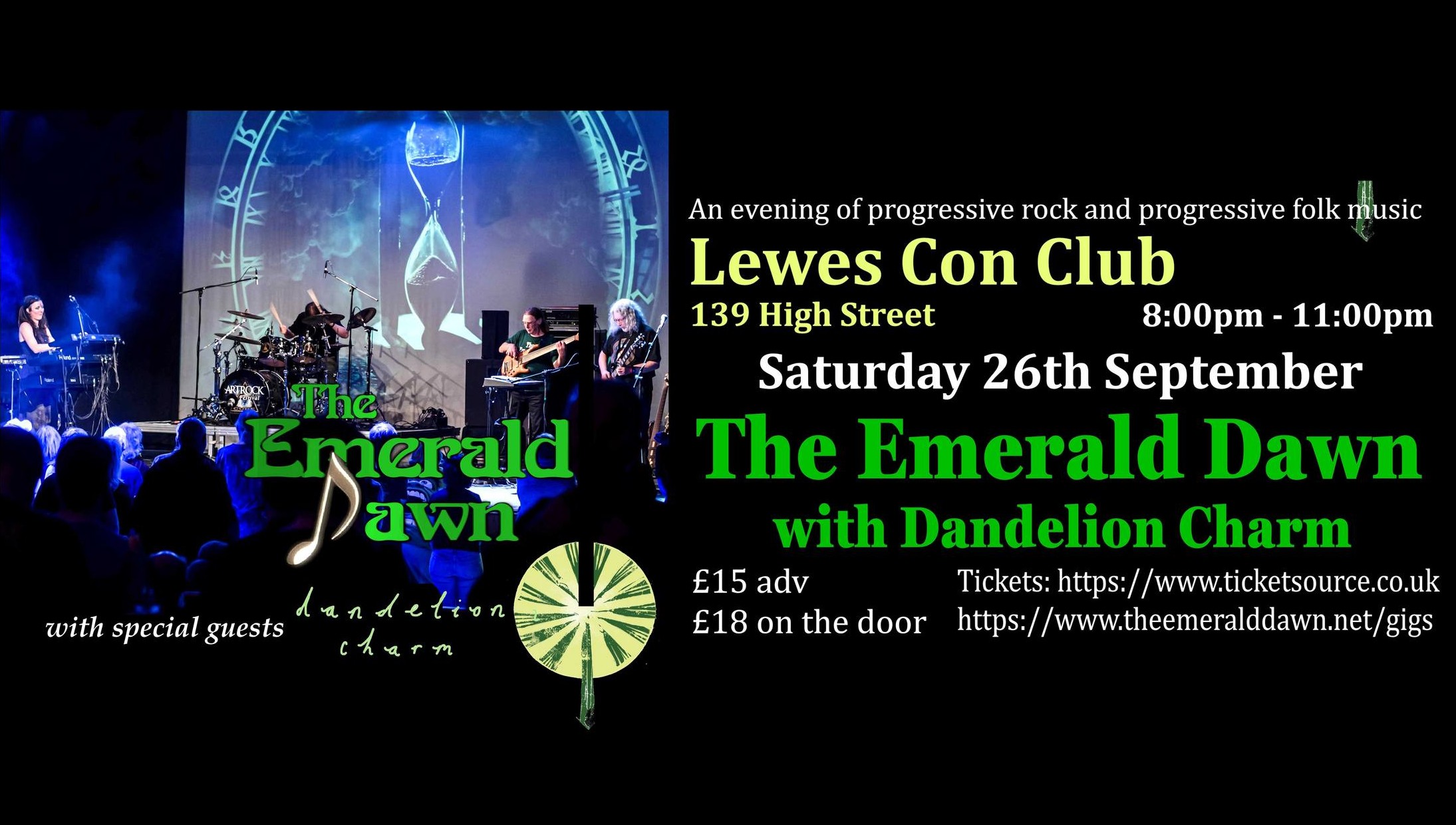 The Emerald Dawn / Dandelion Charm